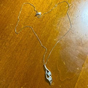 14 k gold and Diamonds necklace.